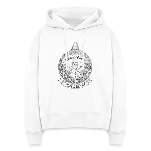 Festive Snowman T-Shirt - Stanley/Stella Nora Women's Organic Hoodie