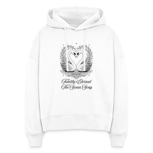 Poetic Swan T-Shirt - Stanley/Stella Nora Women's Organic Hoodie