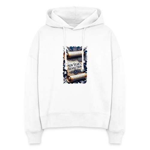 New Year's Resolution T-Shirt - Stanley/Stella Nora Women's Organic Hoodie