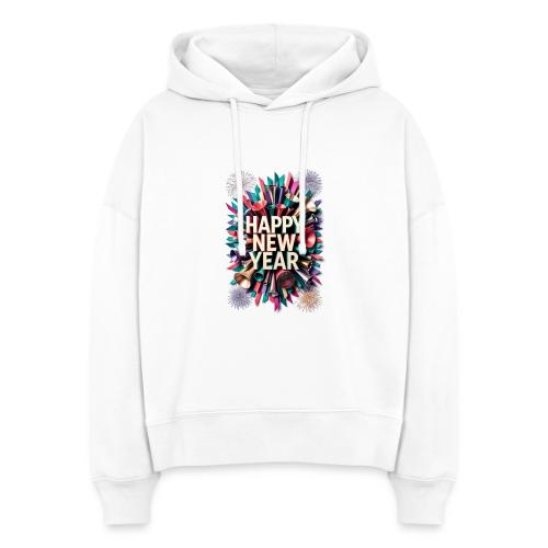 New Year's Party Horn T-Shirt - Stanley/Stella Nora Women's Organic Hoodie