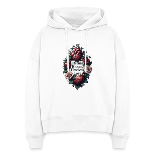 Eternal Bloom Timeless Love Entwined Hearts T-Shir - Stanley/Stella Nora Women's Organic Hoodie