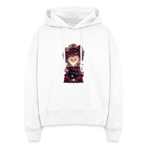 You Unlock the Story of Us Library Gifts T-Shirts - Stanley/Stella Nora Women's Organic Hoodie