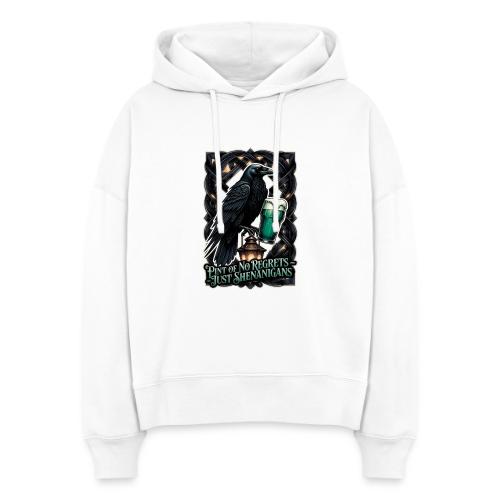 Sarcastic Raven Shenanigans Tee - Stanley/Stella Nora Women's Organic Hoodie