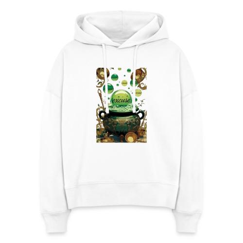 Emerald Excuses Cauldron Graphic Tee - Stanley/Stella Nora Women's Organic Hoodie