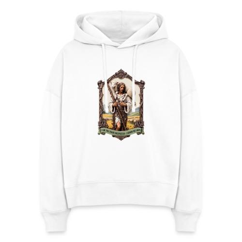 I Am The Good Shepherd T Shirt, Christian Gift - Stanley/Stella Nora Women's Organic Hoodie