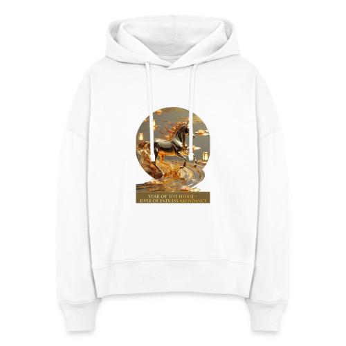 Year of the Horse Abundance T Shirt, Lunar NY Gift - Stanley/Stella Nora Women's Organic Hoodie