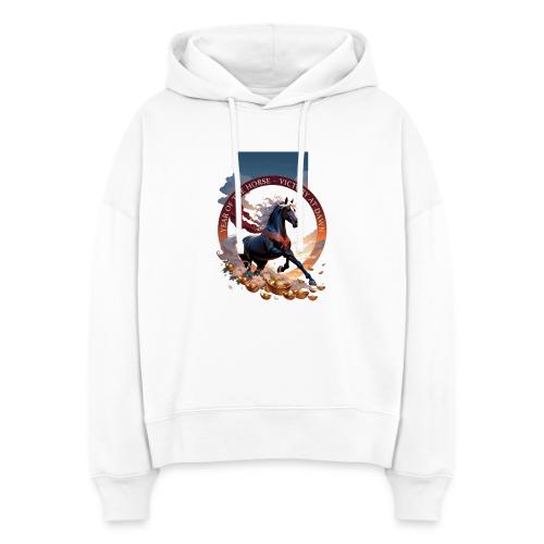 Year of the Horse Dawn T Shirt,Lunar New Year Gift - Stanley/Stella Nora Women's Organic Hoodie