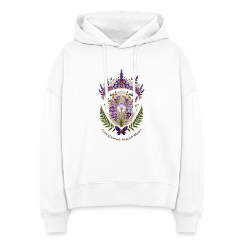 Spring Meadow Crown Tee, Cottagecore Renewal Gift - Stanley/Stella Nora Women's Organic Hoodie