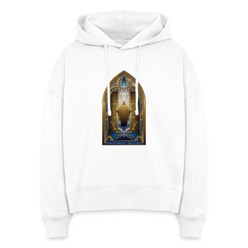 Easter Peace Be With You Locked Doors T Shirt,Gift - Stanley/Stella Nora Women's Organic Hoodie