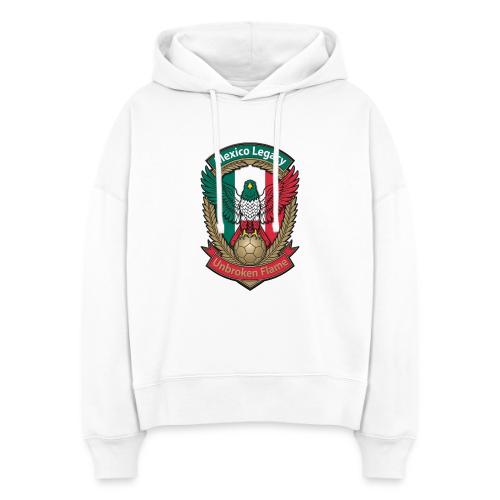 Mexico Eagle Legacy T-Shirt, Mexican Pride Gift - Stanley/Stella Nora Women's Organic Hoodie