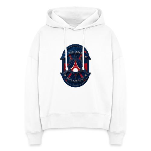 Paris Pride Heritage T Shirt, Soccer Fan Gift - Stanley/Stella Nora Women's Organic Hoodie