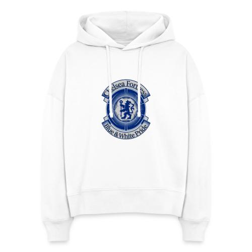 Chelsea Fortress T Shirt, Soccer City Pride Gift - Stanley/Stella Nora Women's Organic Hoodie
