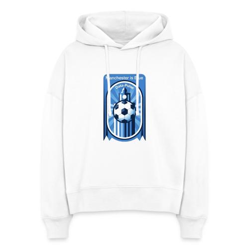 Manchester is Blue Soccer City T Shirt, Apparel - Stanley/Stella Nora Women's Organic Hoodie