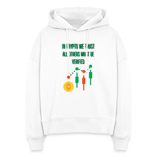 Sarcastic Bitcoin Investor T-shirt - Stanley/Stella Nora Women's Organic Hoodie