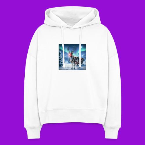 Rudolph the red nosed reindeer - Stanley/Stella Nora Women's Organic Hoodie