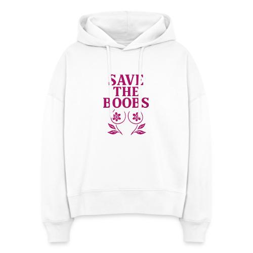 Save the boobs! - Stanley/Stella Nora Women's Organic Hoodie
