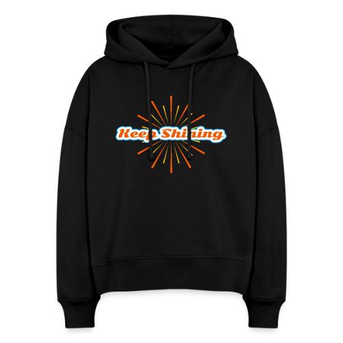 Keep Shining: Radiant Energy Design - Stanley/Stella Nora Women's Organic Hoodie