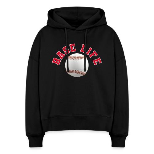 Baseball: Base Life Vibes - Stanley/Stella Nora Women's Organic Hoodie