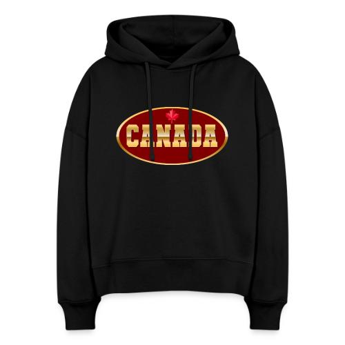 Canada in golden letters - Stanley/Stella Nora Women's Organic Hoodie