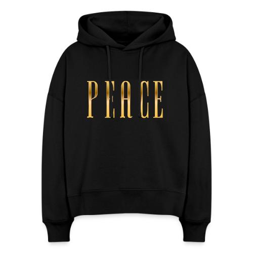 Peace in Gold - Stanley/Stella Nora Women's Organic Hoodie