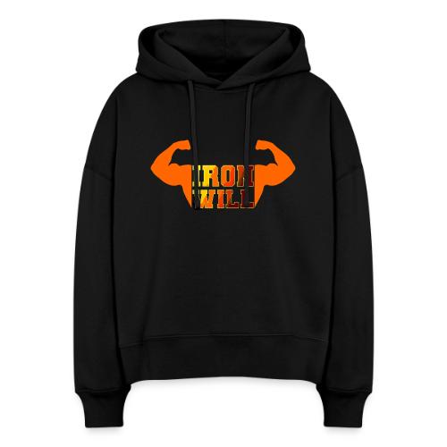 Bodybuilding: Iron Will Power - Stanley/Stella Nora Women's Organic Hoodie