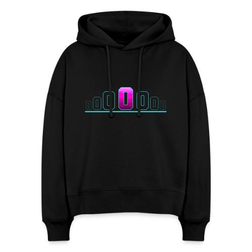 Letter O – Capital Varsity Alphabet Monogram - Stanley/Stella Nora Women's Organic Hoodie