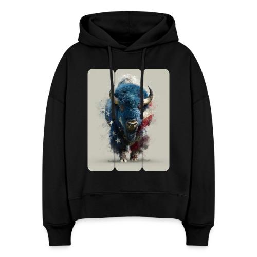USA: Spirit of the Plains - Stanley/Stella Nora Women's Organic Hoodie