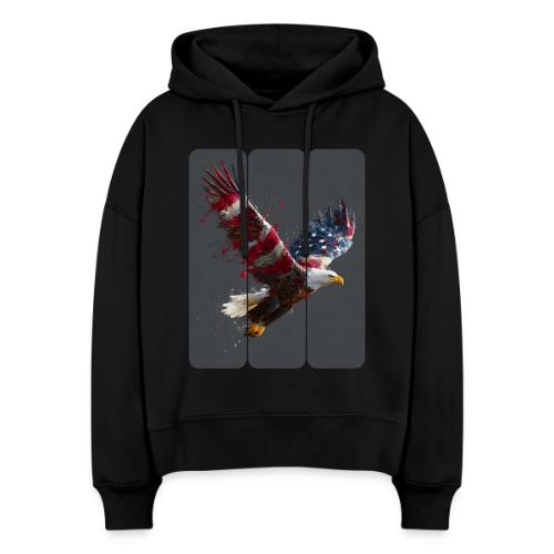 USA: Freedom in Flight - Stanley/Stella Nora Women's Organic Hoodie