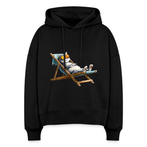 Sunshine Cat Mode - Stanley/Stella Nora Women's Organic Hoodie