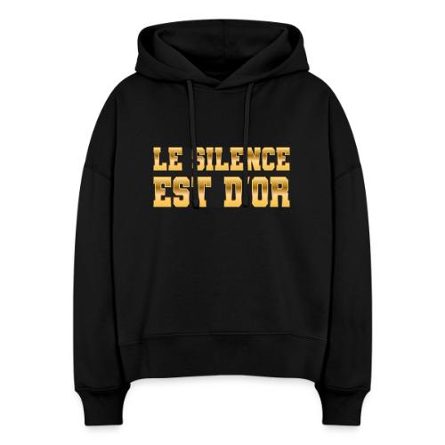 Le silence est d'or - Stanley/Stella Nora Women's Organic Hoodie