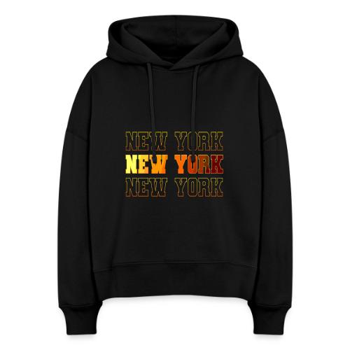 New York Varsity Echo - Stanley/Stella Nora Women's Organic Hoodie