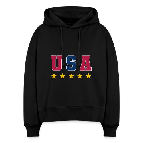 USA Varsity Stars - Stanley/Stella Nora Women's Organic Hoodie