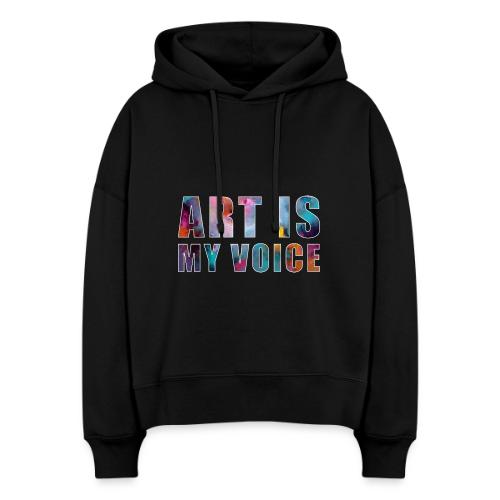 Art Is My Voice - Stanley/Stella Nora Women's Organic Hoodie