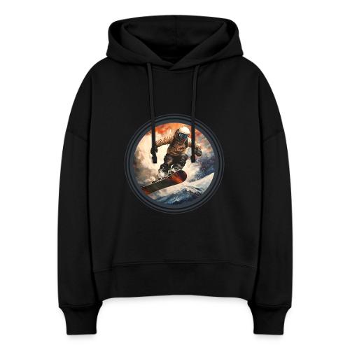 Snowboarding Elevation - Stanley/Stella Nora Women's Organic Hoodie