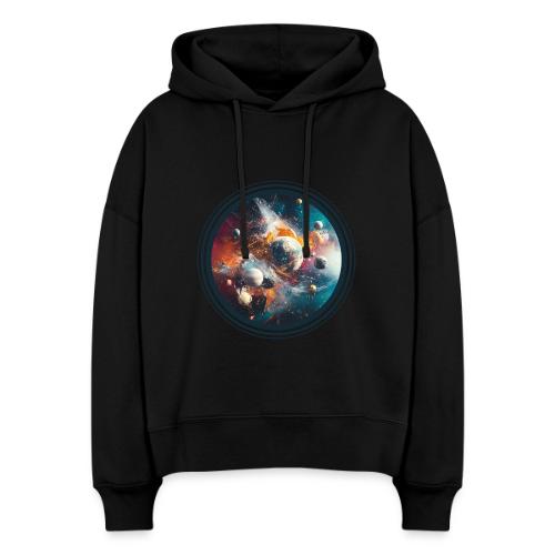 Planets in Acrylic Dreams - Stanley/Stella Nora Women's Organic Hoodie