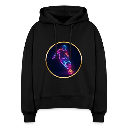 Soccer: Neon Golden Goal - Stanley/Stella Nora Women's Organic Hoodie