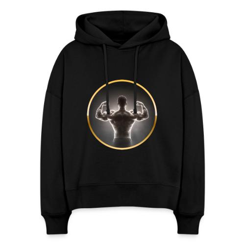 Bodybuilding: Neon Strength Frame - Stanley/Stella Nora Women's Organic Hoodie