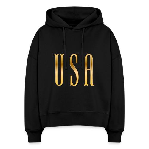 USA Gold Monolith - Stanley/Stella Nora Women's Organic Hoodie