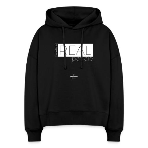 Real in white - Stanley/Stella Nora Women's Organic Hoodie
