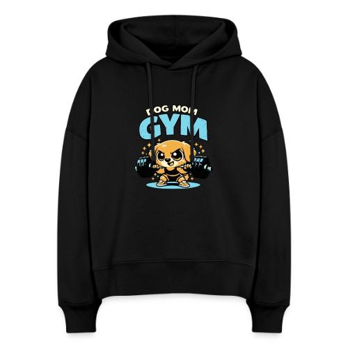 Chibi Dog Gym Workout - Stanley/Stella Nora Women's Organic Hoodie