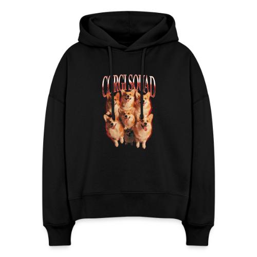 Corgi Squad Funny Dog Lover Vintage Shirt - Stanley/Stella Nora Women's Organic Hoodie