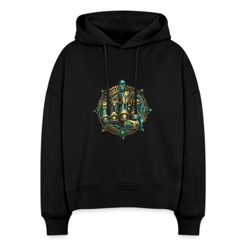 Cyberpunk Power Robot Hand - Stanley/Stella Nora Women's Organic Hoodie