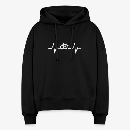 Bicycle Hearbeat - Stanley/Stella Nora Women's Organic Hoodie