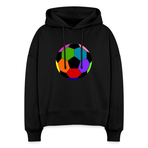Multi-colored soccer ball - Stanley/Stella Nora Women's Organic Hoodie