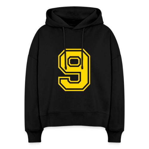 Number 9 in a classic athletic collegiate font - Stanley/Stella Nora Women's Organic Hoodie