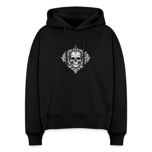 Gothic Filigree Skull - Stanley/Stella Nora Women's Organic Hoodie
