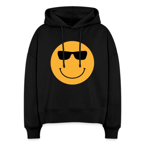 Orange Face with Sunglasses - Stanley/Stella Nora Women's Organic Hoodie