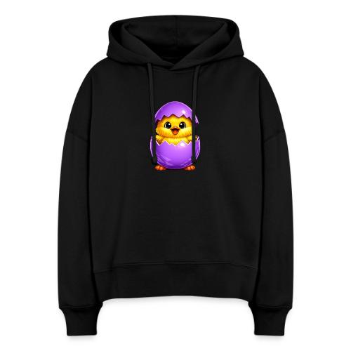 Easter Chick Purple - Stanley/Stella Nora Women's Organic Hoodie