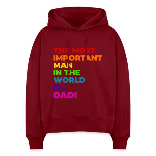 Dad: The Most Important Man in the World - Stanley/Stella Nora Women's Organic Hoodie