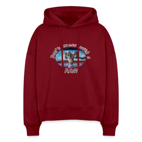 Don’t Mess with a RAM - Stanley/Stella Nora Women's Organic Hoodie